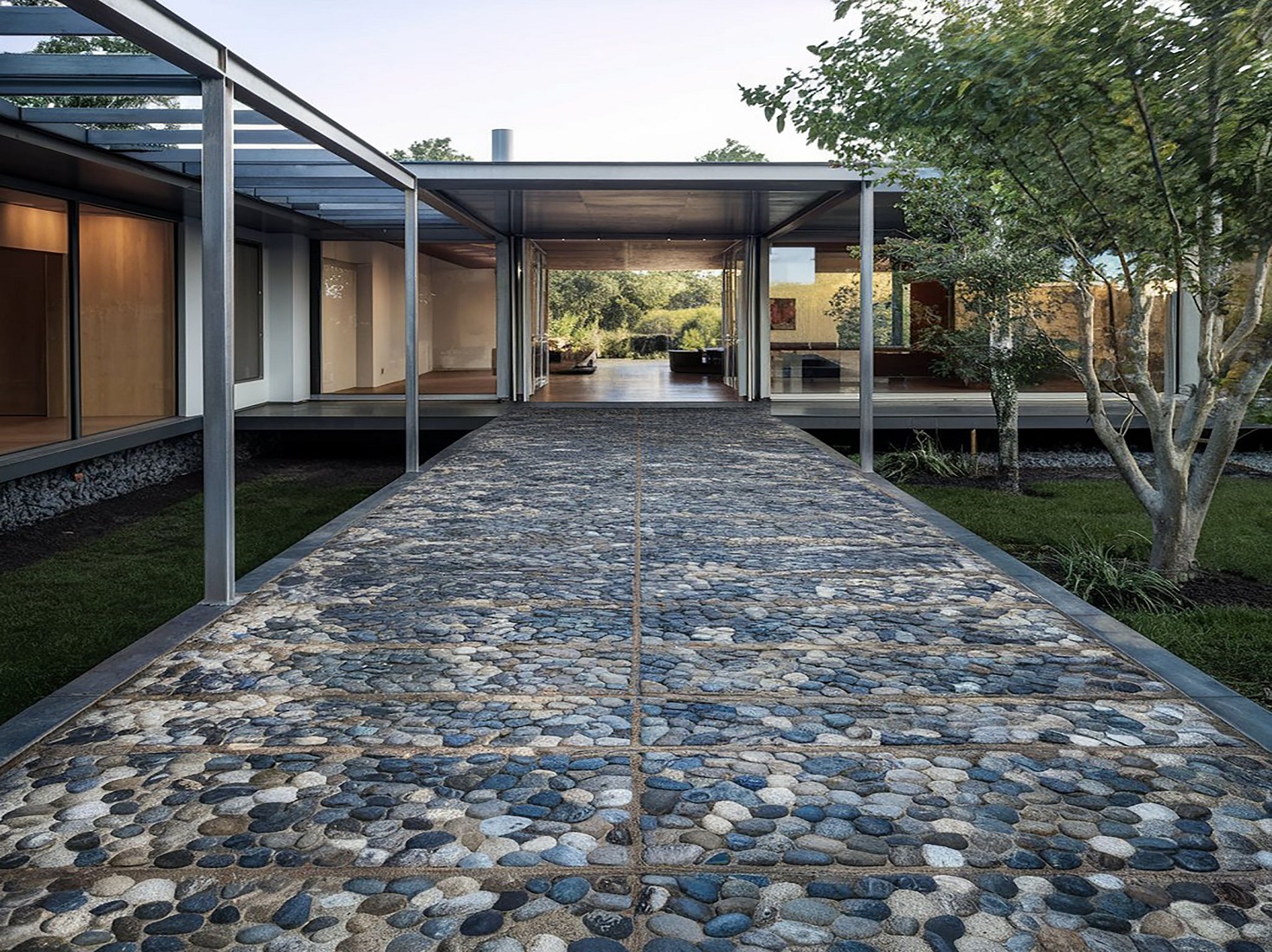 Outdoor, parking and elevation tiles